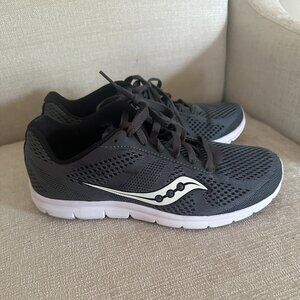 Saucony Womens Gray Sneakers Size 8.5